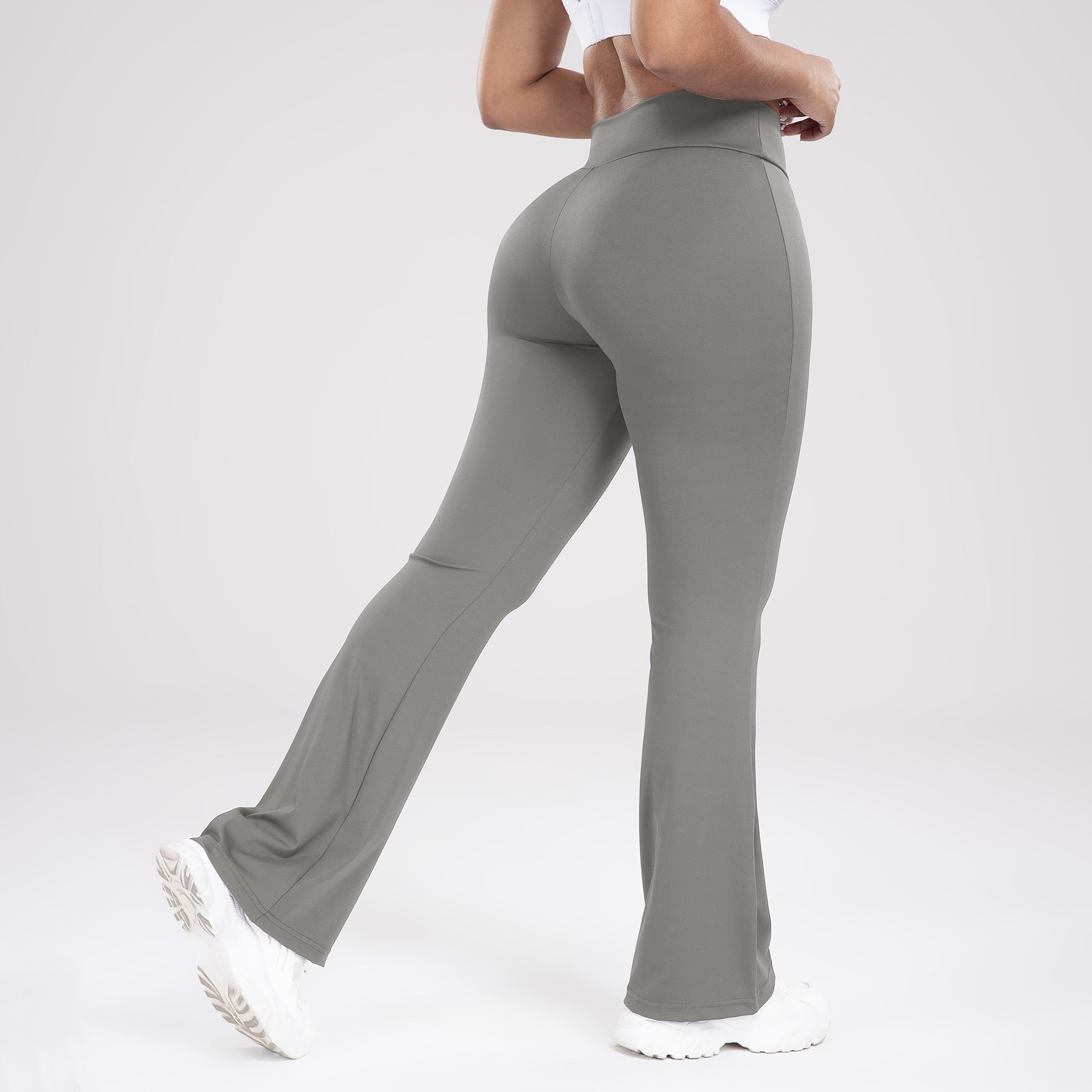 Flared Cross Waist Leggings