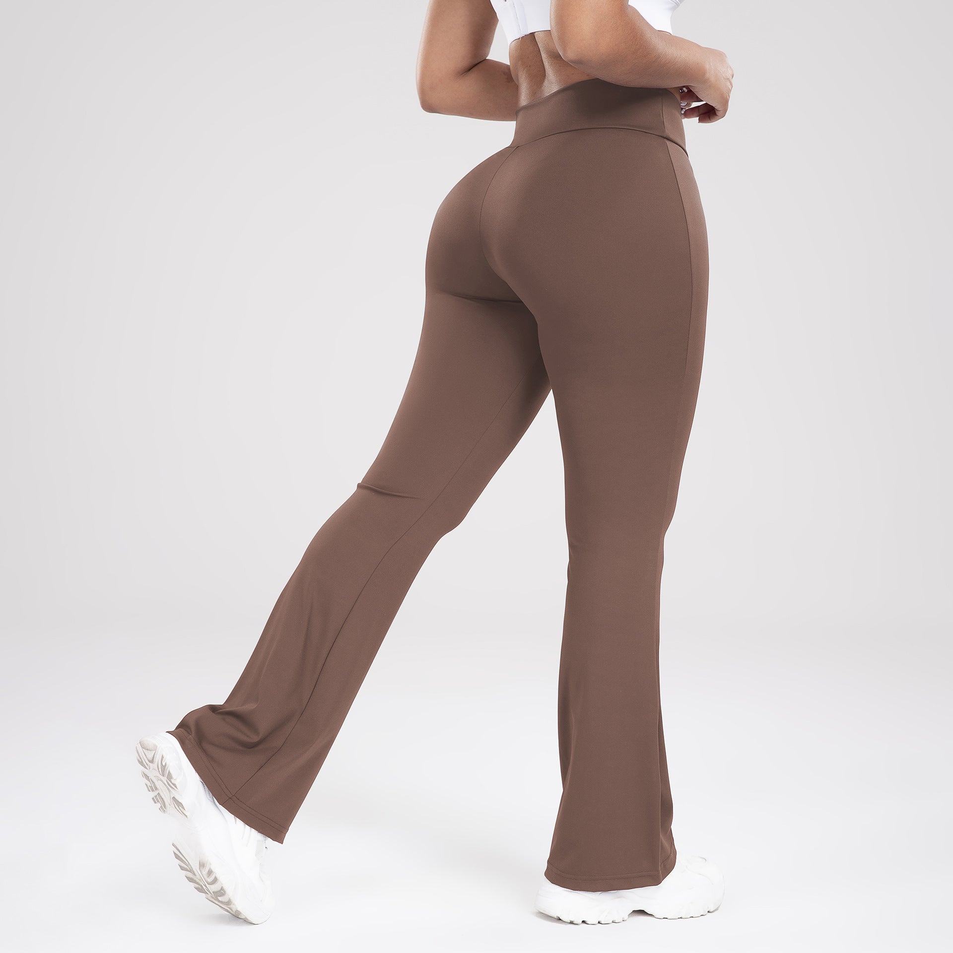 Flared Cross Waist Leggings