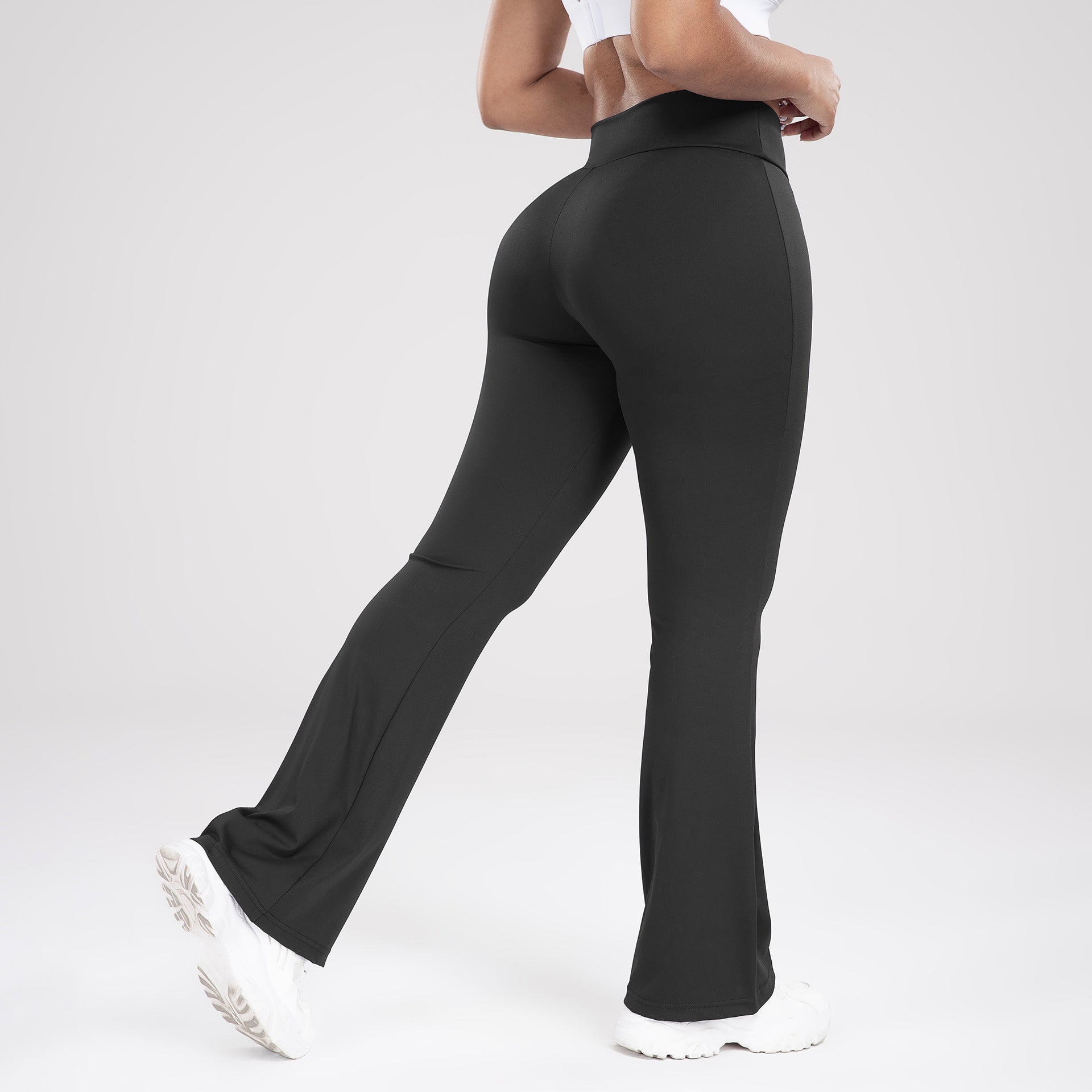 Flared Cross Waist Leggings