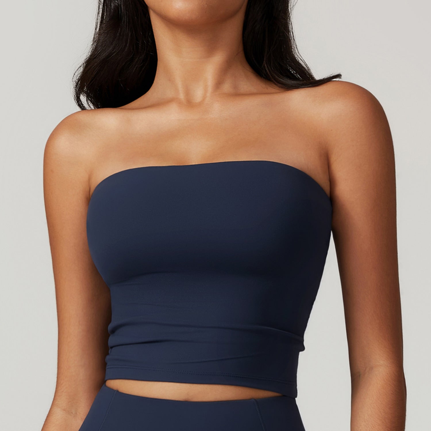 Strapless Fitted Top